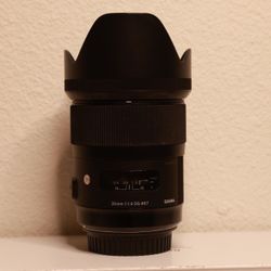 *LIKE NEW* Sigma EF 35mm f1.4