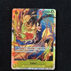 Bandai One Piece TCG - Sabo  ST13-008 SR Foil Three Brothers Deck -PRICE FIRM-NO TRADES-NO OFFERS