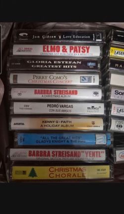 Any Music Cassette $3 Each.  Everything $40