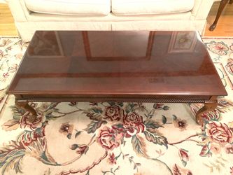 English Queen Anne / French-Inspired Style Cherry Coffee Table $385 Each OBO!