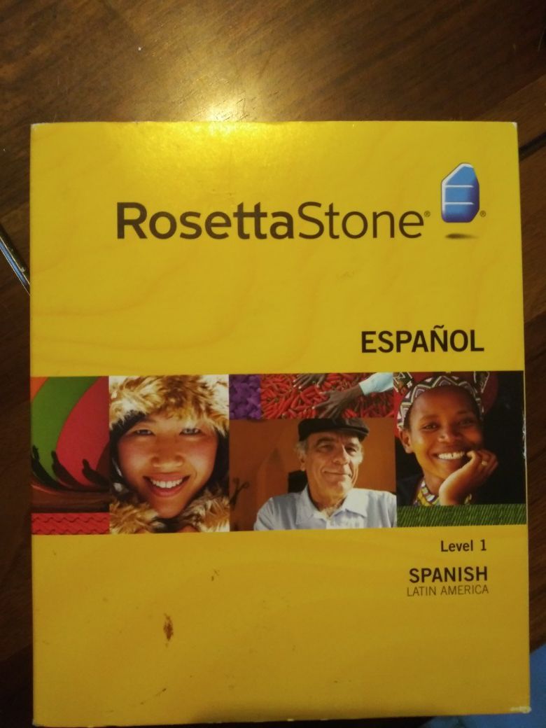 Rossetta Stone Spanish level 1