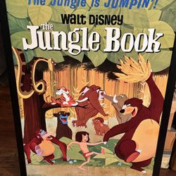 Vintage Jungle Book Poster 