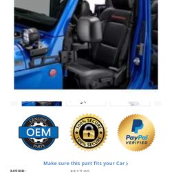 Jeep Door-off Mirror Kit