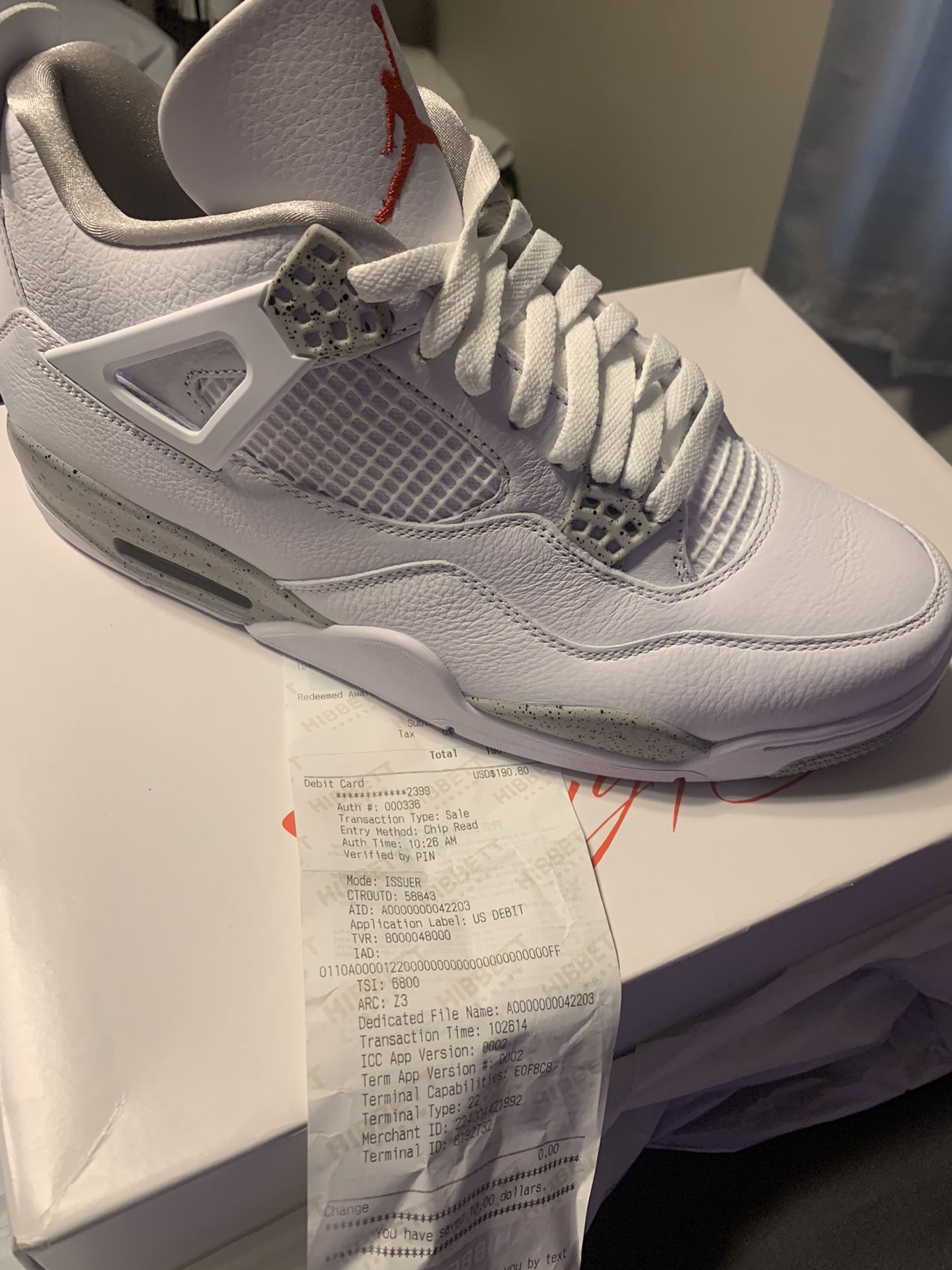 Brand New Jordan 4s Oreos