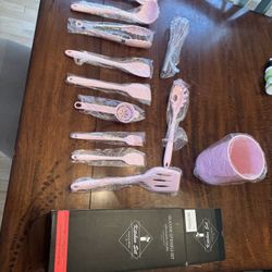 Pink Kitchen Utensils