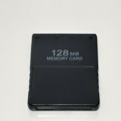 PS2 128 MB Memory Card. Works Great Tested. Playstation 2