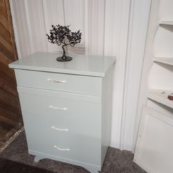 Refinished 4 Drawer Tall Dresser