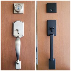 New Front Door Handlesets read Ad For Pricing