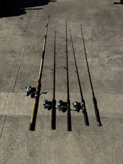 5 Fishing rods