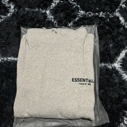 Authentic Fear of God ESSENTIALS Dark Oatmeal NWT Sz XL