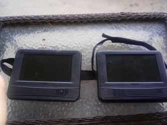 Car dvd player for head rest