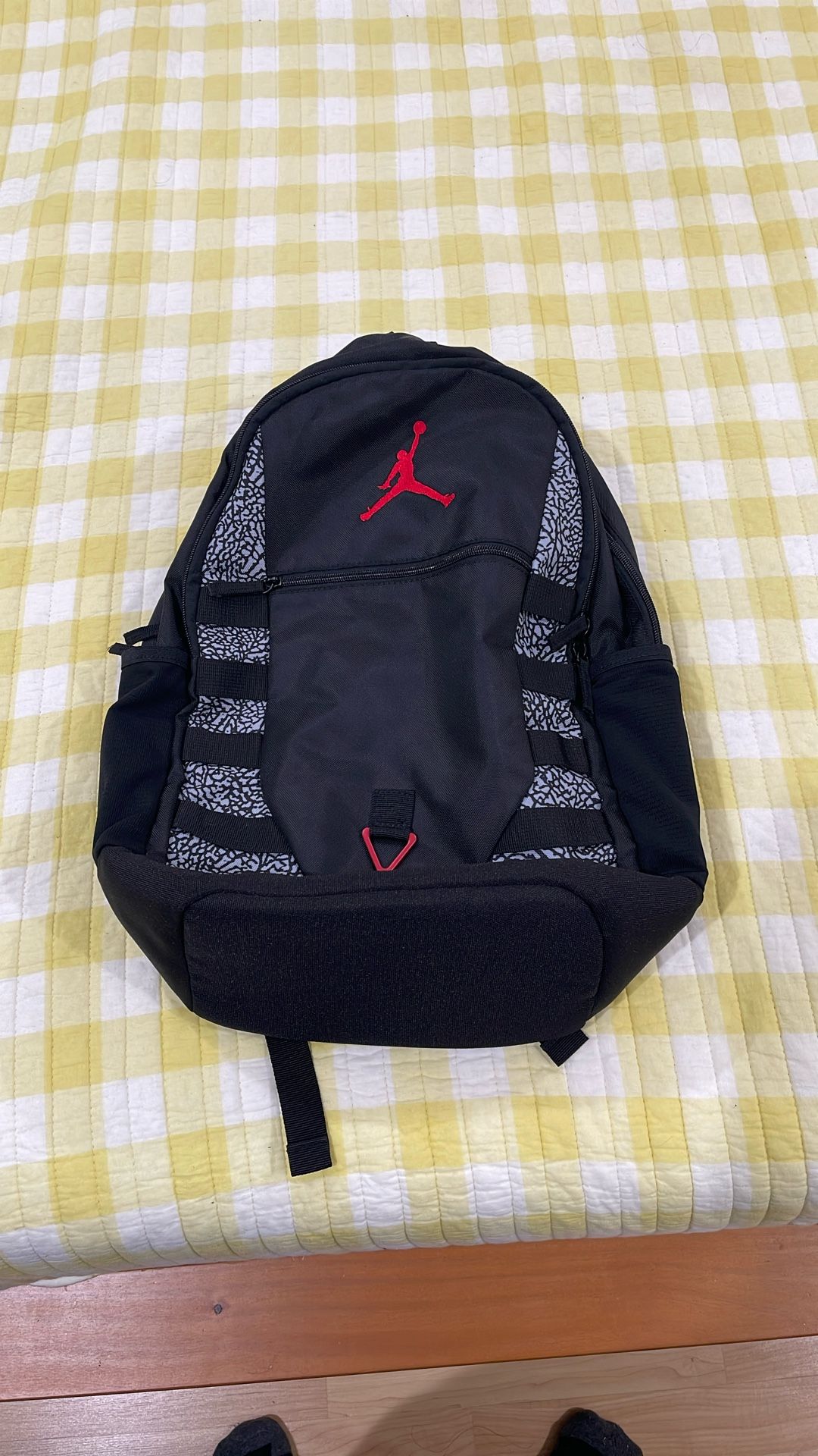 JORDAN AIR BACKPACK NEW NERVE WEAR .BLACK