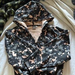 Puma Xsmall Drawstring Waist Pullover  