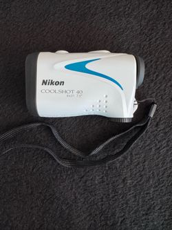 Nikon cool shot 40 golf laser rangefinder w case