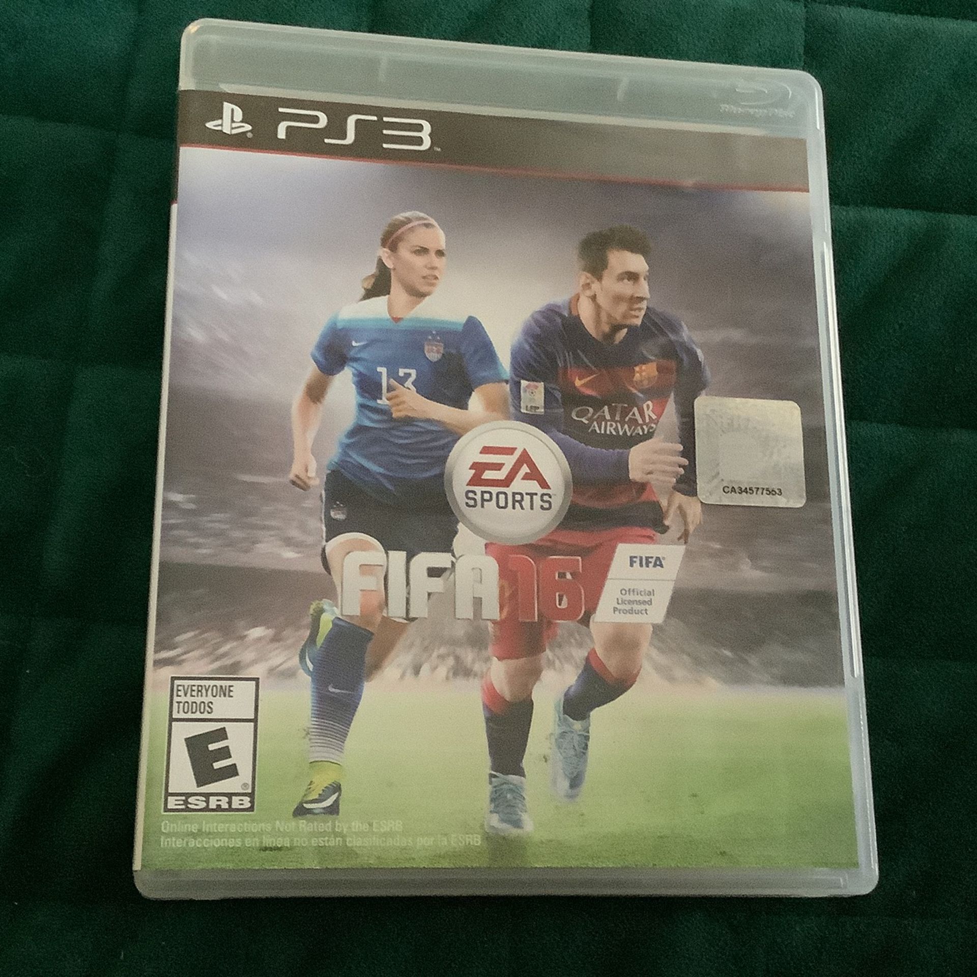 PS3 Game -- Fifa 16
