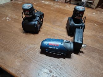 bosch  batteries  and charger
