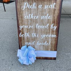 Wedding Sign