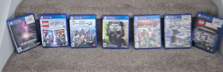 Playstation 4 video games