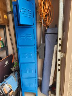 Blue Metal Lockers