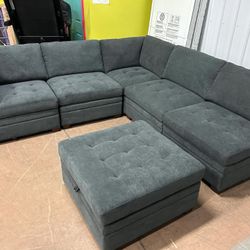 Thomasville 6 Piece Sectional Couch! (FREE DELIVERY🚚)
