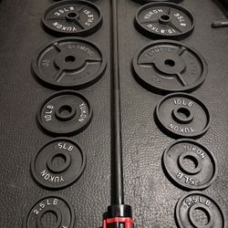 Olympic Weights And Bar