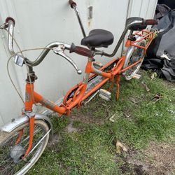 Rare 2 Seater Bike Made In Italy 