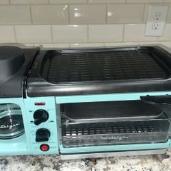 Girl, Oven Coffee Machine, All Together