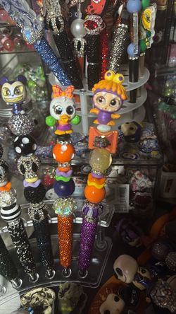 Halloween Rhinestone Beaded Pens