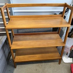 West Elm 36” Mid-Century Low Bookshelf