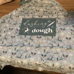Dashing Through The Dough Kitchen Apron 
