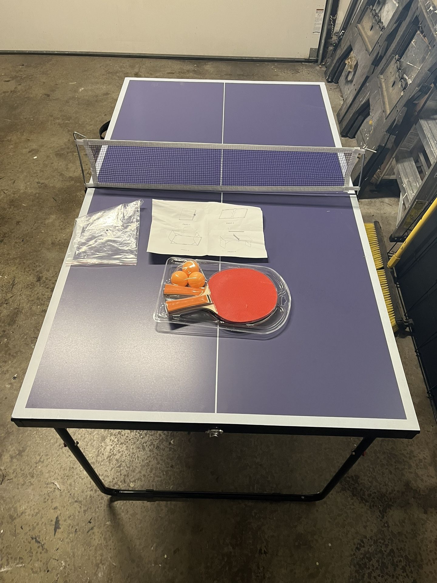 Tidoin Ping Pong Table Mid Size