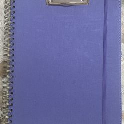 Lavender foldable Spiral Clipboard Folio