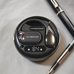 NEW Earhooks Wireless Headphones HIFI Sound Bluetooth Earphones Small Round Cake Design Headsets Voice Call With Microphone