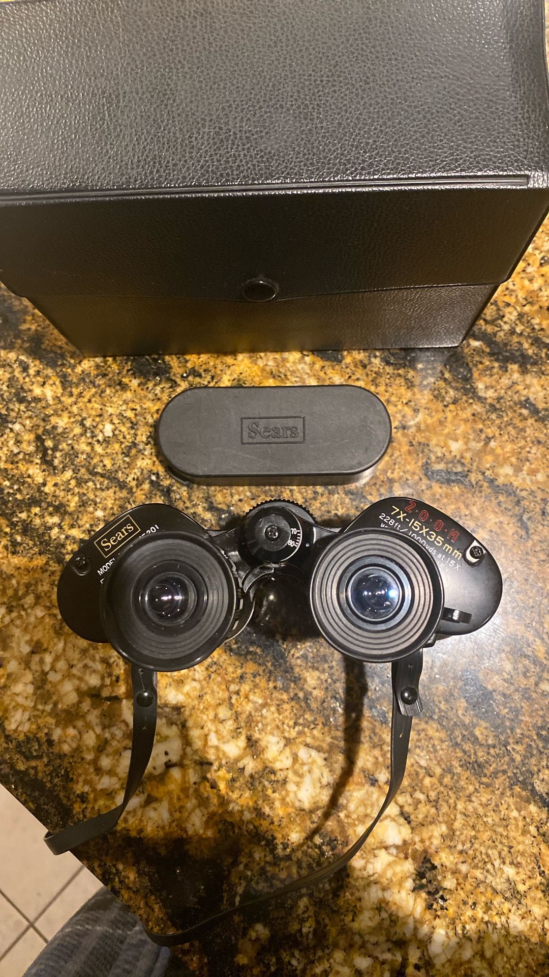 Binoculars7x-15x35 Made In Japan