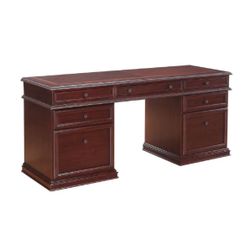 Bombay Company Richmond Executive Desk with Excellent Storage