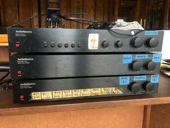 AudioSource Amps & Pre-Amp Set (3 pieces)