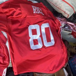 49ers Mitchell N Ness Jerseys Size 50 52