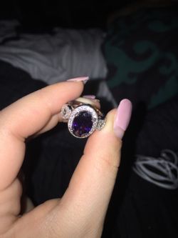 Amethyst ring