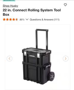 Husky 22 in. Connect Rolling Tool Box