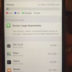 IPhone 6s 128g  Unlocked 