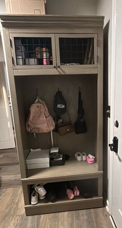 Hall Tree with shoe storage