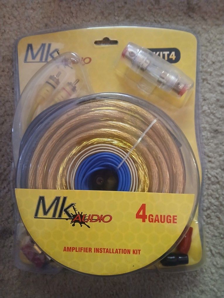 Mk 4 Gauge Complete Amp Kit New In The Box