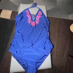 Brandnew Navy Blue Full Body Bathing Suit Size 2XL