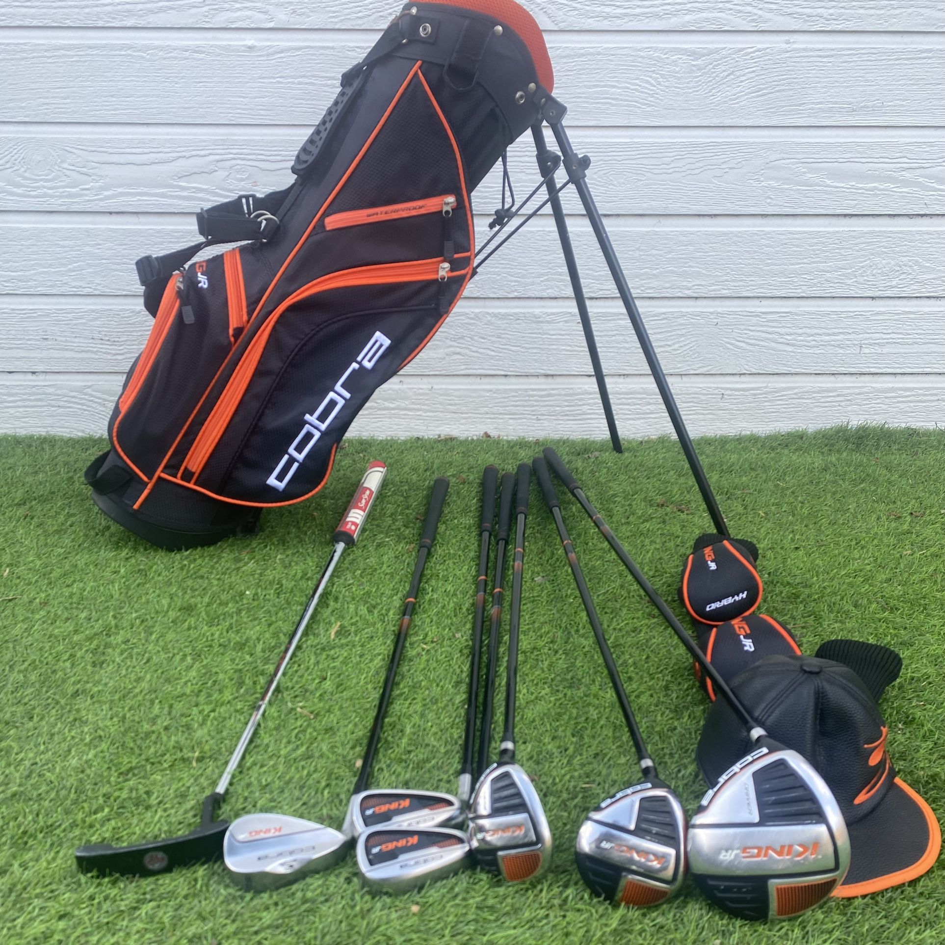 Cobra King Jr Golf Set For Kids 53-60” Tall Or 9-12 Years Old LEFT HAND