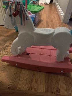 Unicorn Rocking Horse.