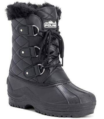 NEW size 9 Women Waterproof Snow Winter Boots Walking Tactical Mid 

