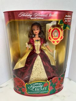 Disney’s Holiday Beauty and The Beast Barbie Doll