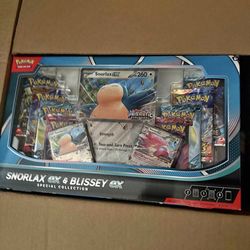 Snorlax ex and blissey ex Special Collection