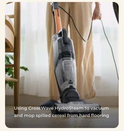 Bissell Cross Wave Hydro Steam Plus