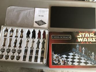 Star Wars Chess Schach Set - www.